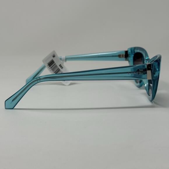 GUESS GU7811 84B Women’s Cat Eye Sunglasses Blue 54mm Gradient Lens New - Picture 2 of 9